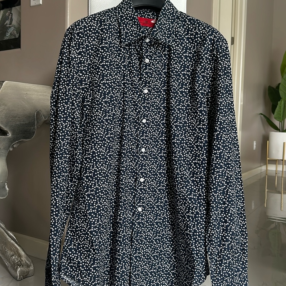 Carolina Herrara long sleeve button front shirt